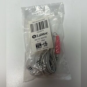 Computer Microphone Model 7303 for Labtec Pc Mic Voice Chat (Brand new)
